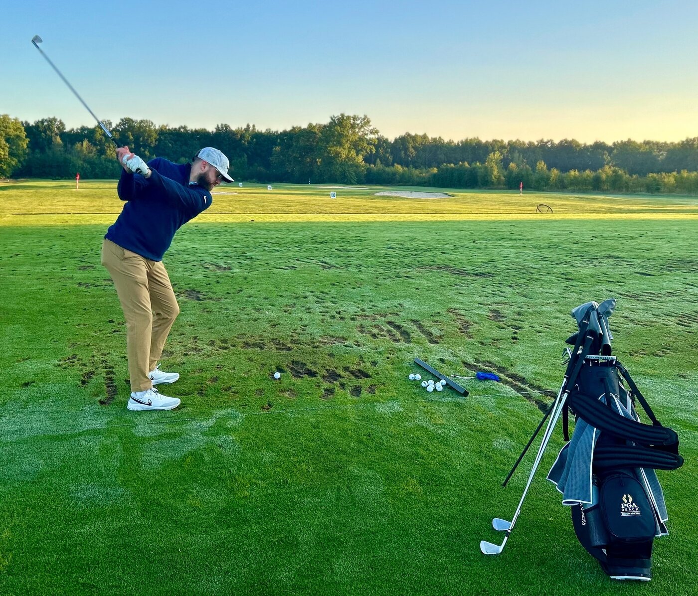 Range at sunrise