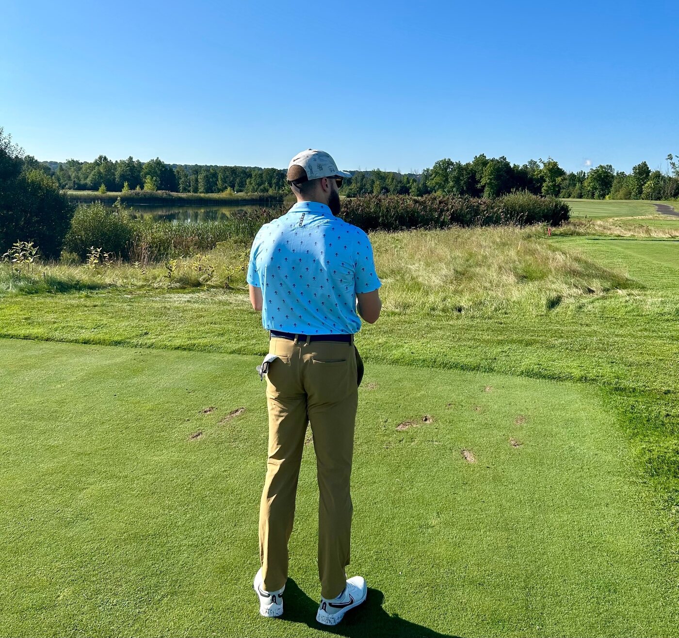 First tee view