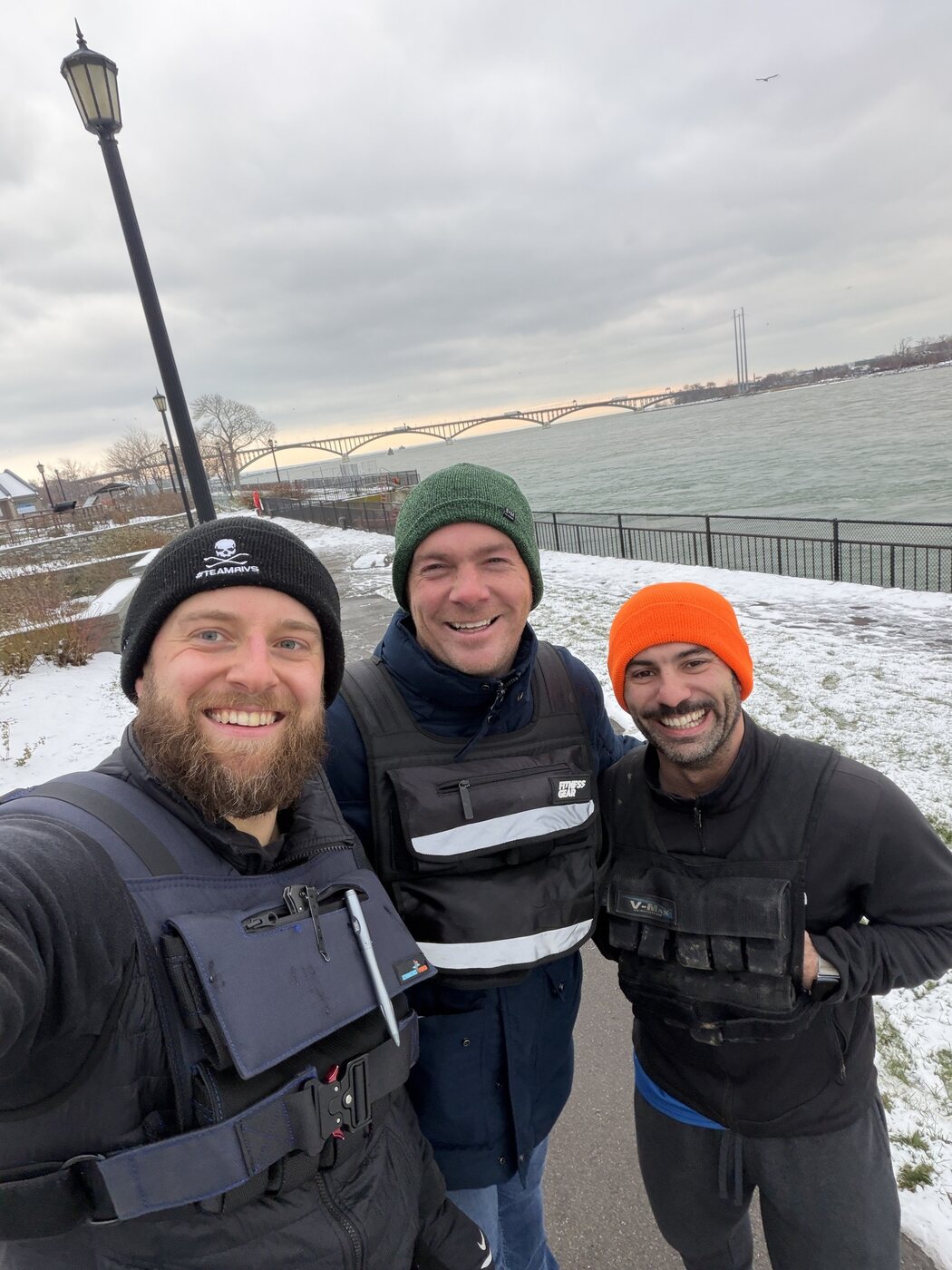 Rucking the waterfront