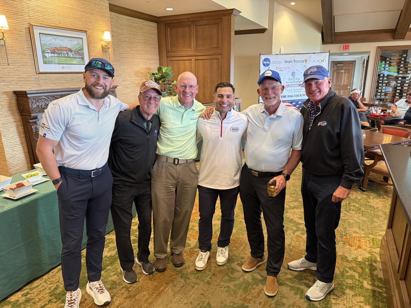 Golf outing crew