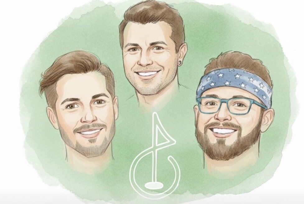 The crew, illustrated