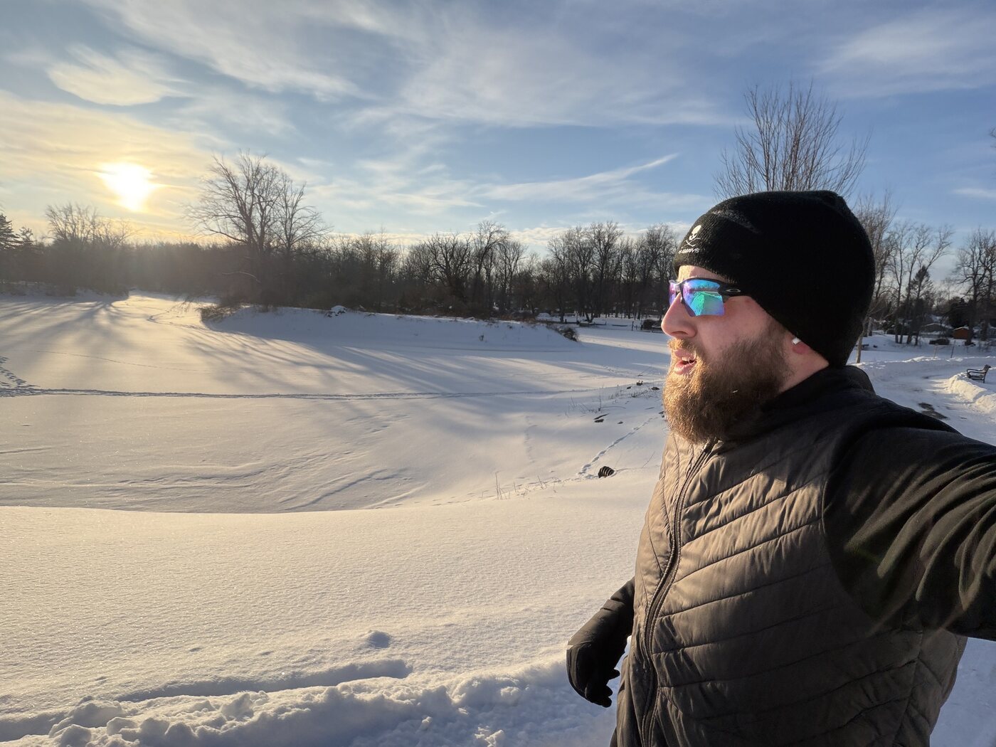Winter sunrise