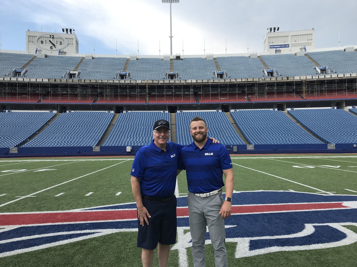 On the Bills field