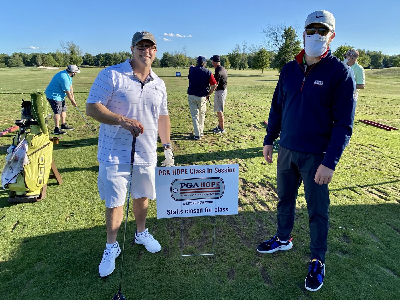 PGA HOPE, class in session