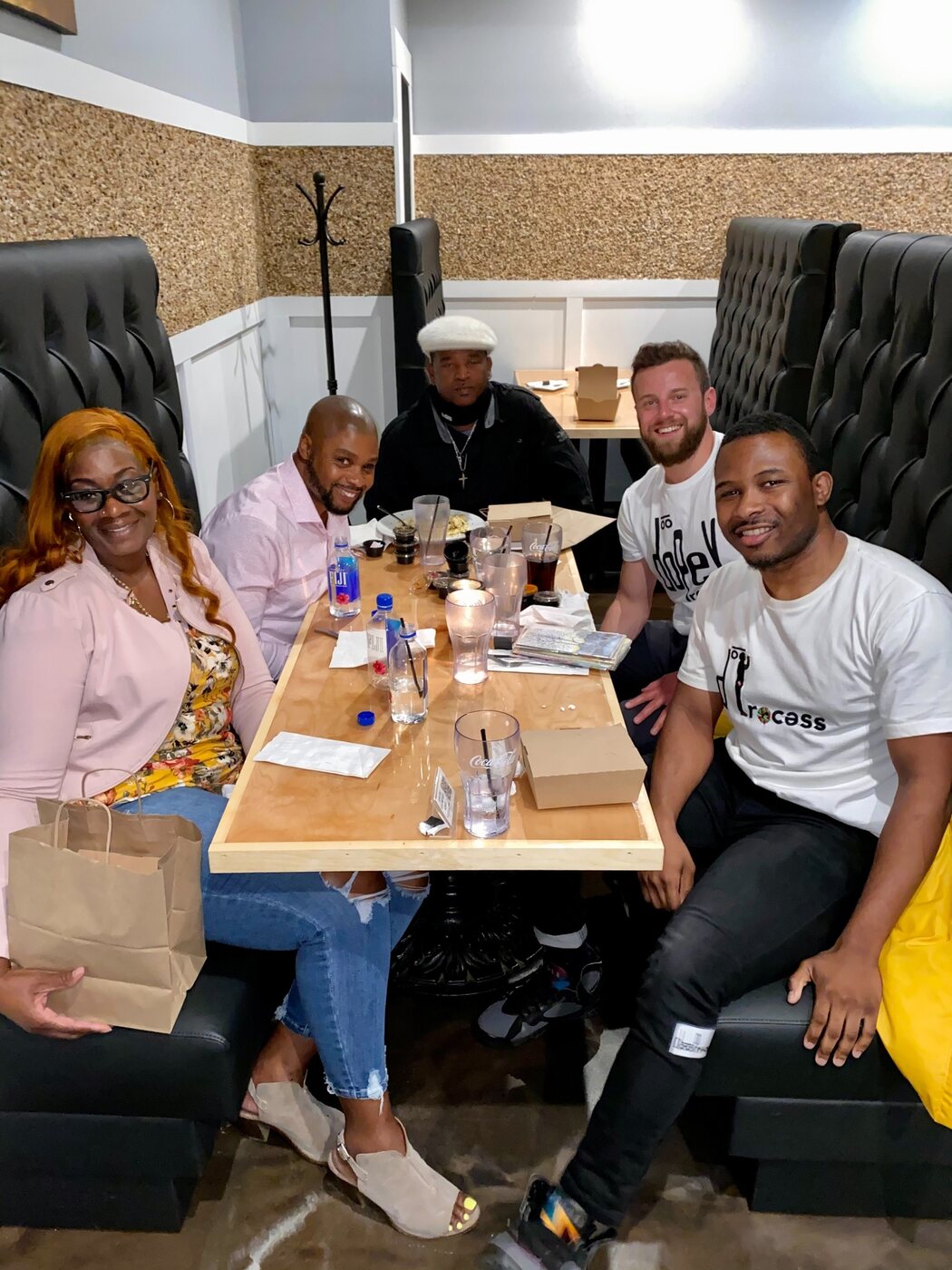 Around the table